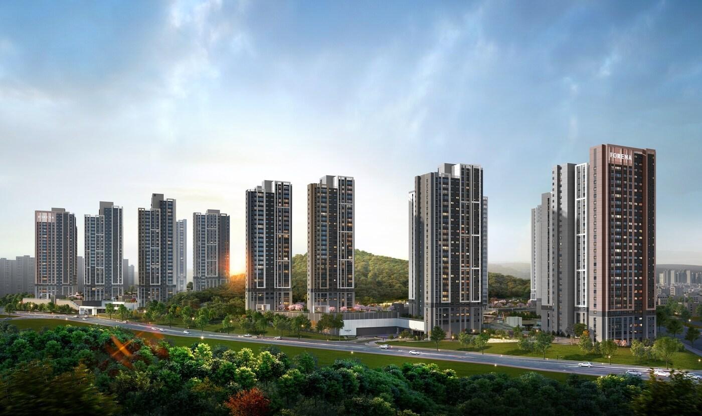 한화 포레나 천안노태 투시도. 한화건설 제공. /뉴스1