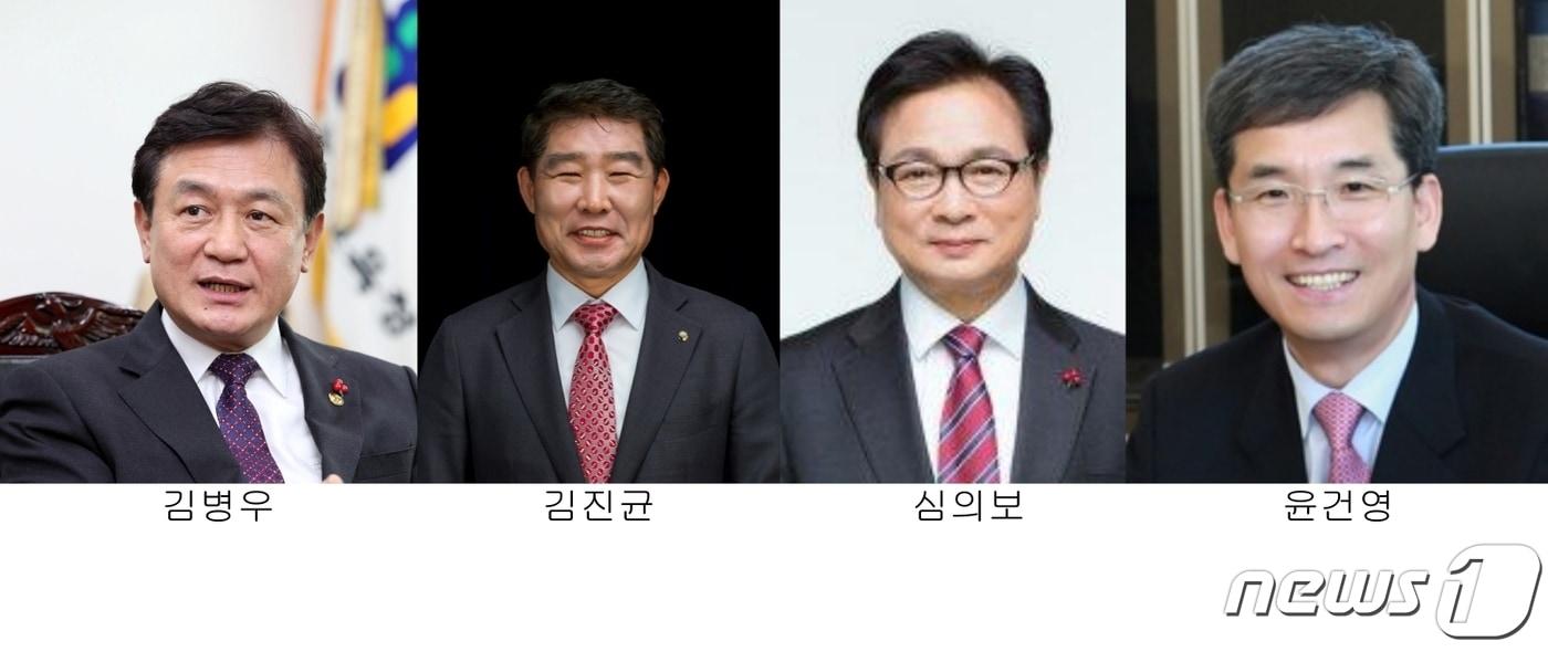 본문 이미지 - 2022년 6월1일 치러지는 18대 충북교육감 선거 출마 예정자들.ⓒ 뉴스1
