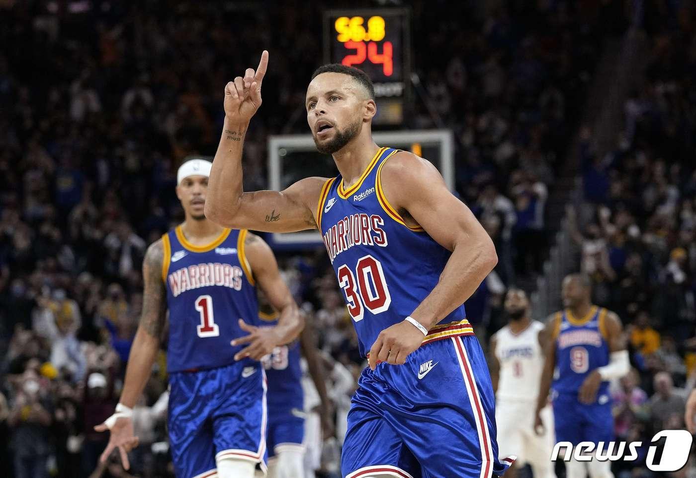 골든스테이트 워리어스 스테판 커리. ⓒ AFP=뉴스1