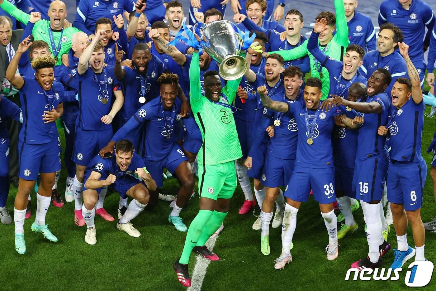 UCL 우승 자격으로 클럽 월드컵에 나설 첼시 ⓒ AFP=뉴스1