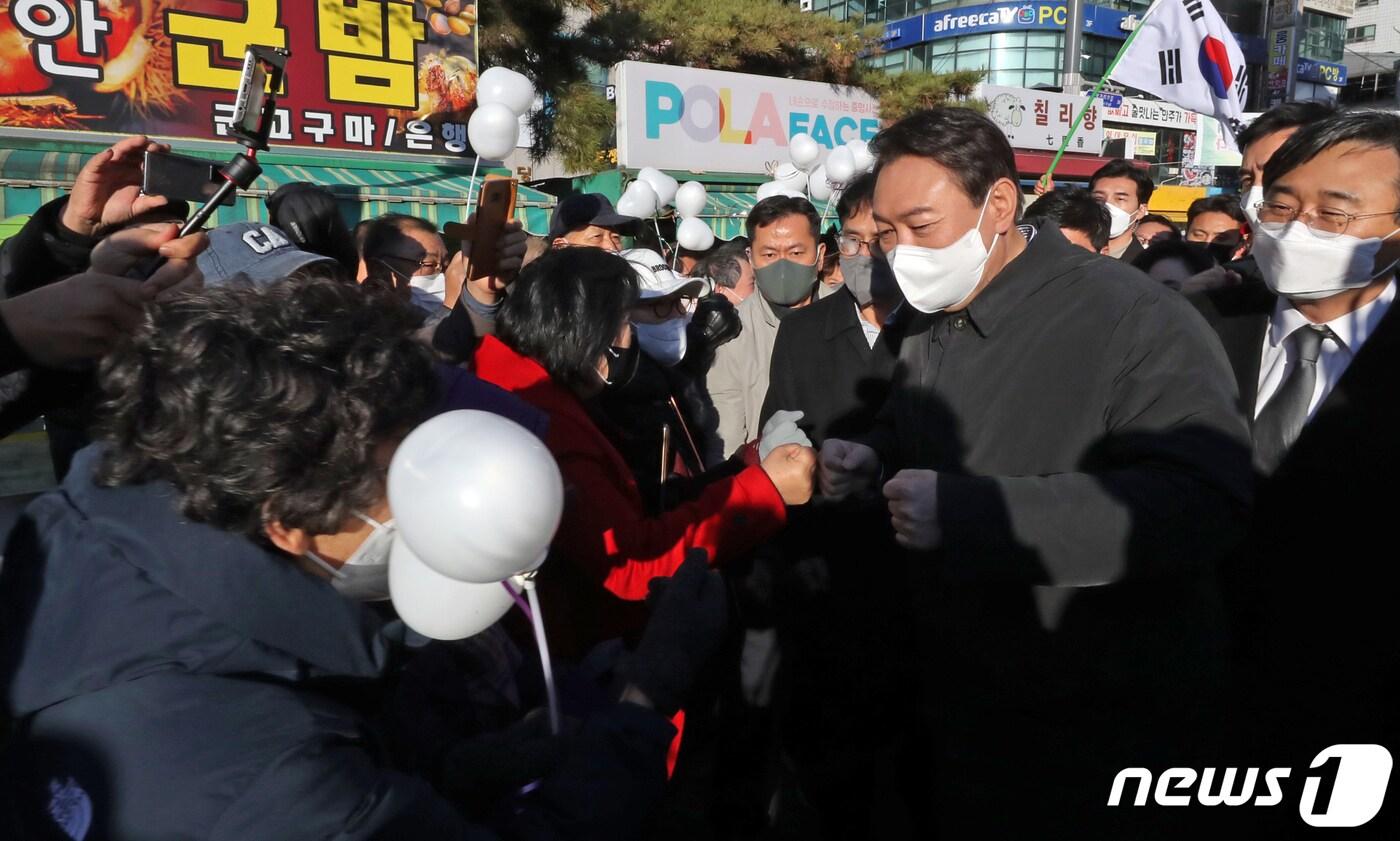 본문 이미지 - 윤석열 국민의힘 대선 후보ⓒ News1 장수영 기자