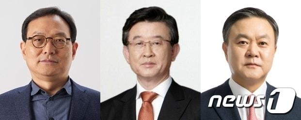 본문 이미지 - 삼성경제연구소 2022년 정기 사장단 인사 대상자. 사진 왼쪽부터 김완표 상생연구담당, 성인희 조직문화혁신담당, 최영무 삼성사회공헌업무총괄. (삼성경제연구소 제공)ⓒ 뉴스1