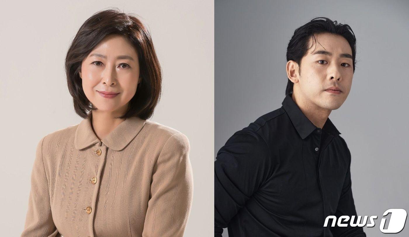 본문 이미지 - 올해의 연극인상에 차유경 배우(왼쪽), 박정자연기상에 남윤호 배우ⓒ 뉴스1