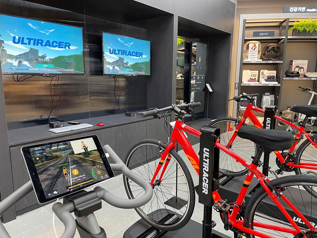 본문 이미지 - 롯데하이마트 메가스토어 단계점 헬스케어존(롯데하이마트 제공)ⓒ 뉴스1