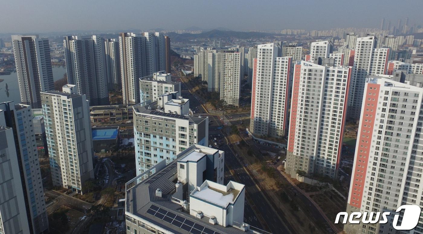 본문 이미지 - 경기도 화성시 동탄신도시의 모습. (자료사진) 2021.12.20/뉴스1 ⓒ News1 김영운 기자