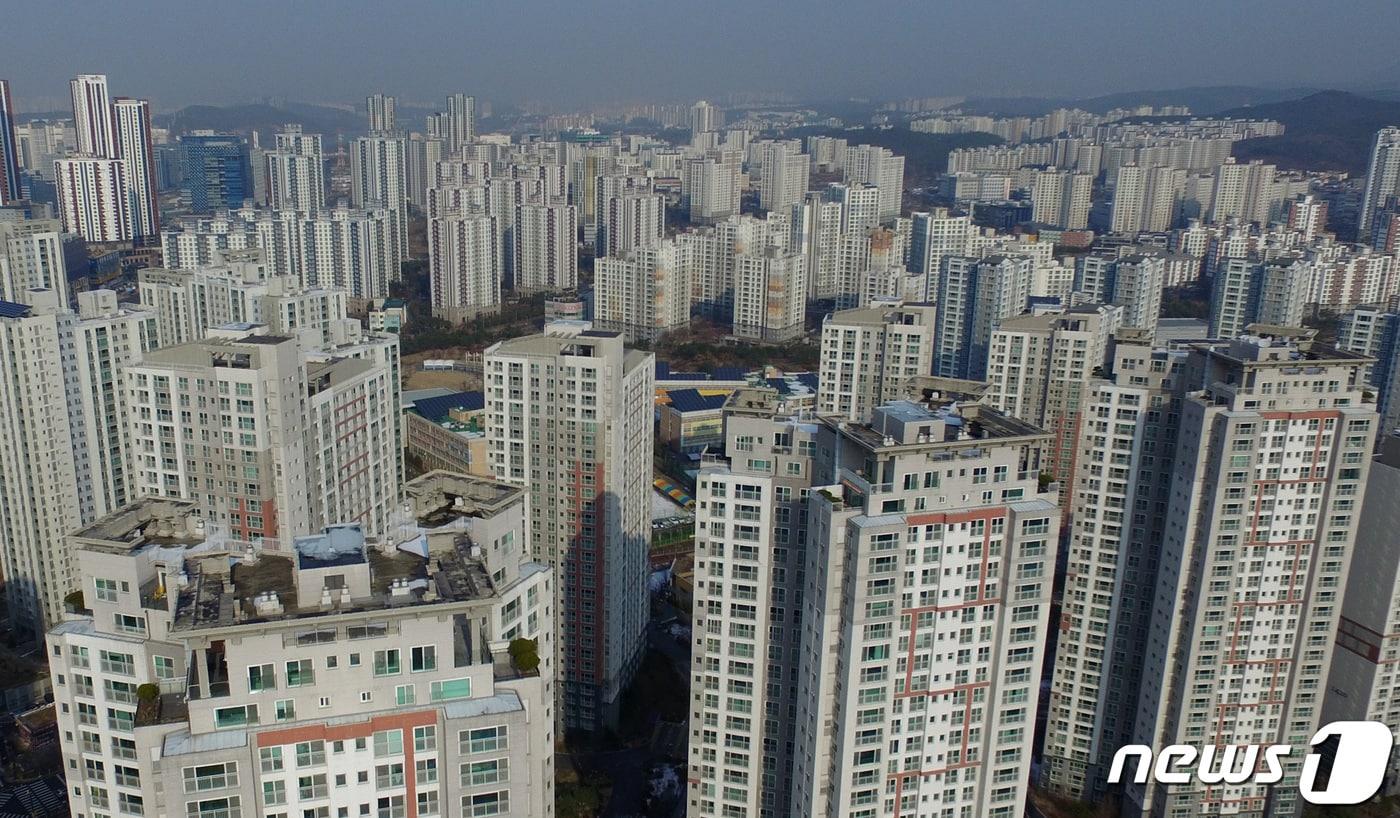 본문 이미지 - 경기도 화성시 동탄신도시의 모습. 2021.12.20 ⓒ 뉴스1 김영운 기자