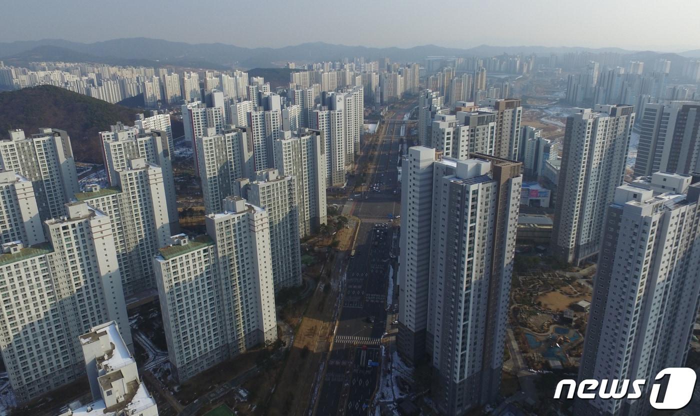 본문 이미지 - 경기도 화성시 동탄신도시의 모습. ⓒ 뉴스1 김영운 기자