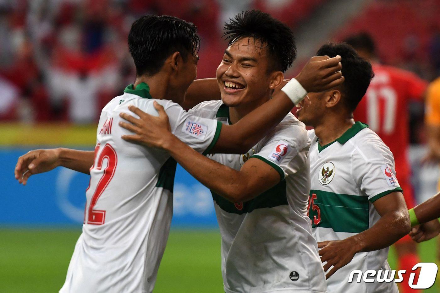 인도네시아가 스즈키컵 4강 1차전서 1-1로 비겼다. ⓒ AFP=뉴스1
