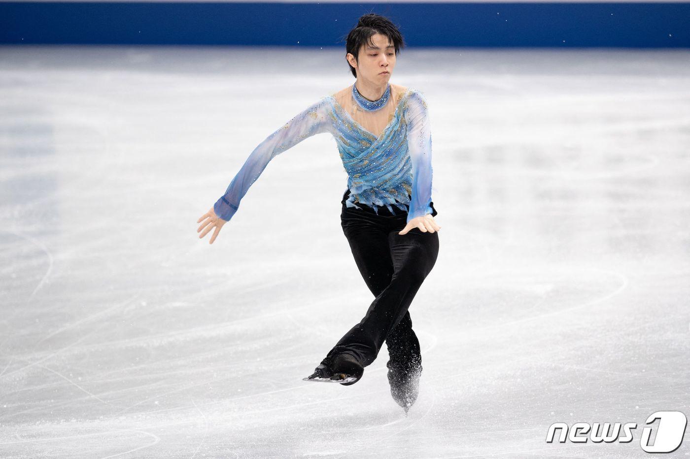 일본 남자 피겨스케이팅 간판 하뉴 유즈루. ⓒ AFP=뉴스1