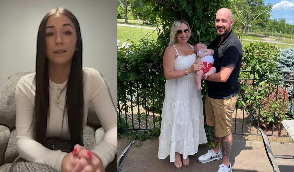 본문 이미지 - 사과 영상을 올린 베라 메쿨리(왼쪽), 닉 맥개리와 그의 가족(오른쪽).  ⓒ 뉴스1