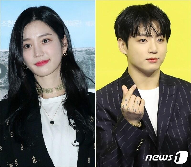 본문 이미지 - 이유비, 방탄소년단 정국 ⓒ 뉴스1 DB