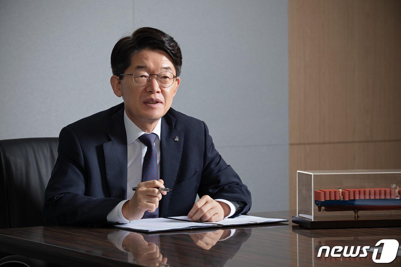 김양수 해양진흥공사 사장.ⓒ 뉴스1