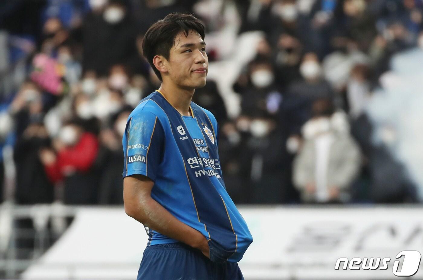일본 J리그 시미즈 에스펄스로 이적한 오세훈. /뉴스1 ⓒ News1 윤일지 기자