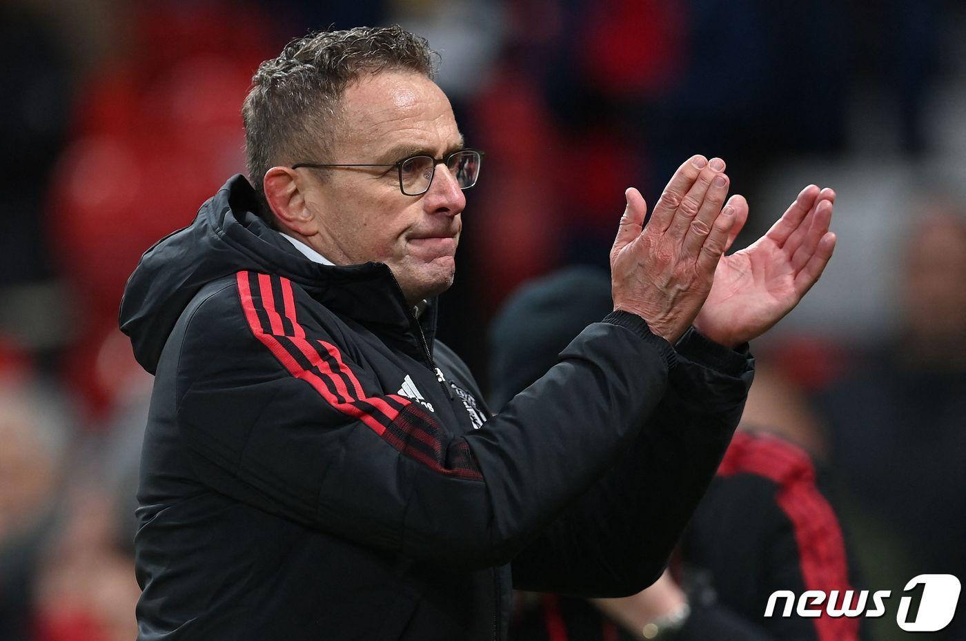 랄프 랑닉 맨유 감독ⓒ AFP=뉴스1