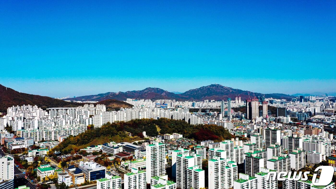 수도권 1기 신도시로 조성된 산본신도시. ⓒ 뉴스1