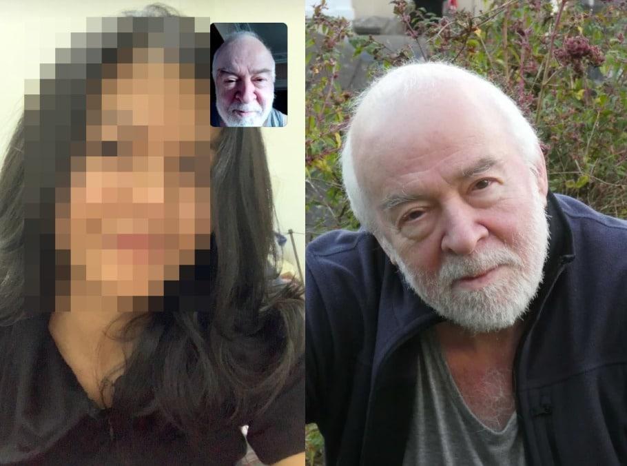 본문 이미지 - 사랑에 빠져 결혼을 계획하고 있는 미얀마 20세 여성(왼쪽), 영국 77세 남성. (더선 갈무리) ⓒ 뉴스1