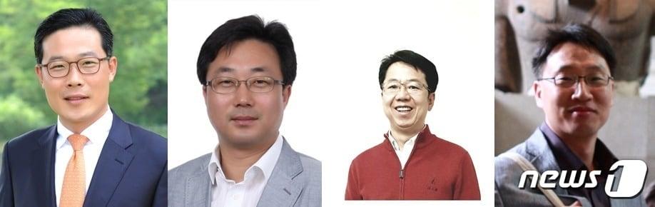 본문 이미지 - 에스원이 2022년 정기임원인사를 실시했다. 사진은 왼쪽부터 이규해 부사장, 유태상 상무, 김석주 상무, 정우석 상무. ⓒ 뉴스1