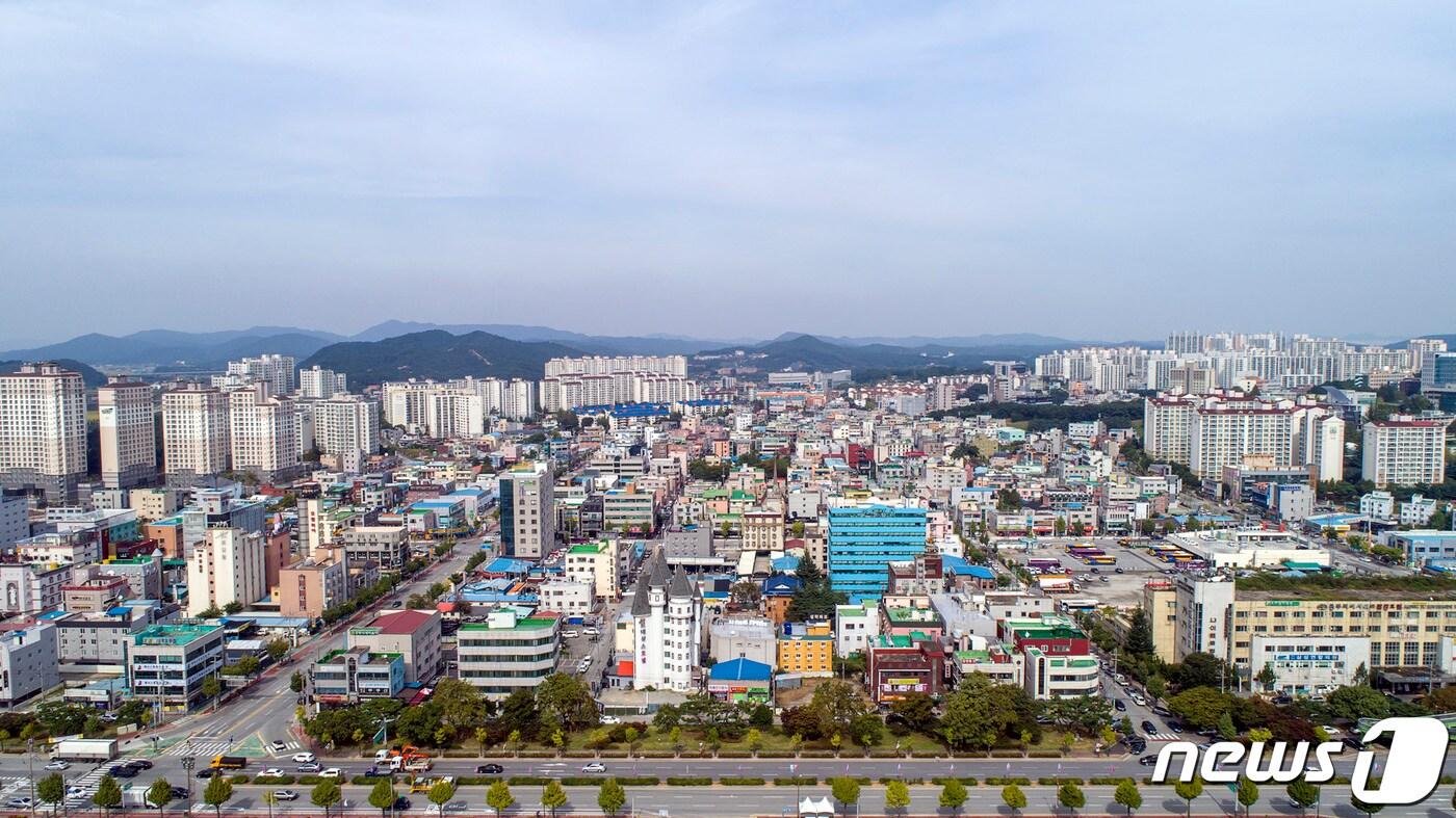 공주시가지 전경ⓒ 뉴스1