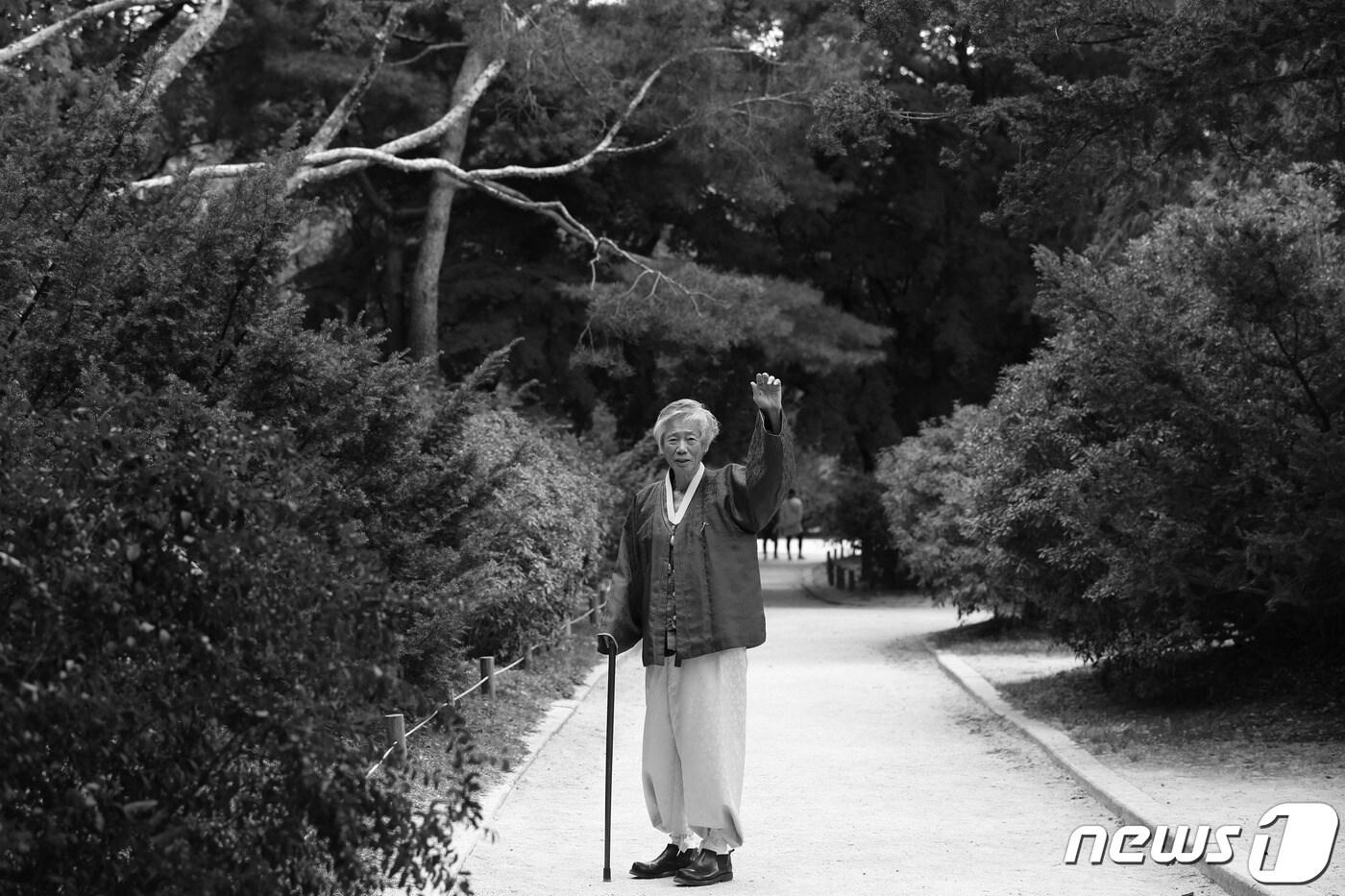 고 백기완 통인문제연구소장(통일문제연구소 제공) ⓒ 뉴스1