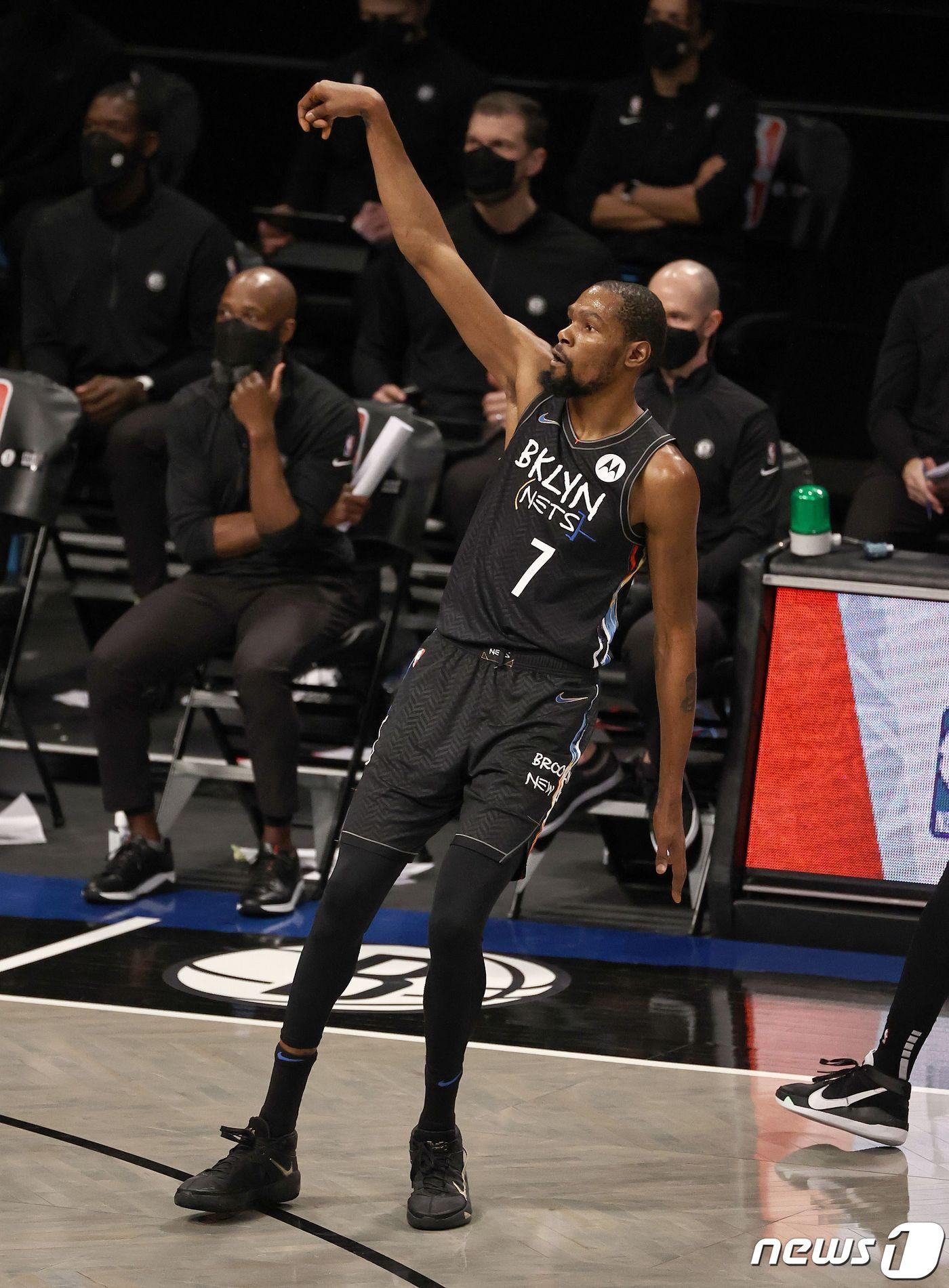본문 이미지 - 브루클린 네츠 케빈 듀란트. ⓒ AFP=뉴스1