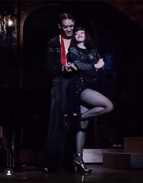 본문 이미지 - 마돈나·알라마릭 윌리엄스/ 사진=마돈나 인스타그램 스토리 갈무리 ⓒ 뉴스1