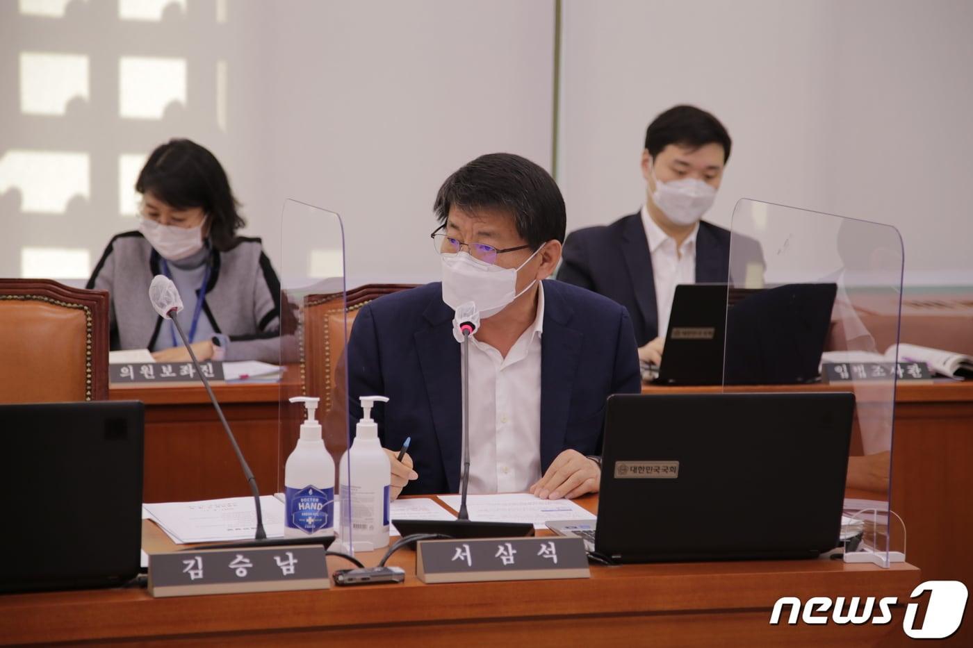 본문 이미지 - 서삼석 더불어민주당 의원. ⓒ News1 박진규 기자