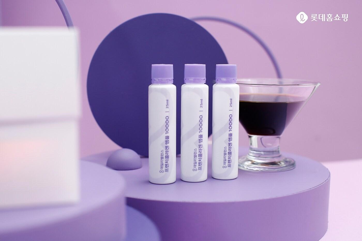 롯데홈쇼핑 '프렌치 콜라겐 앰플 10000'ⓒ 뉴스1