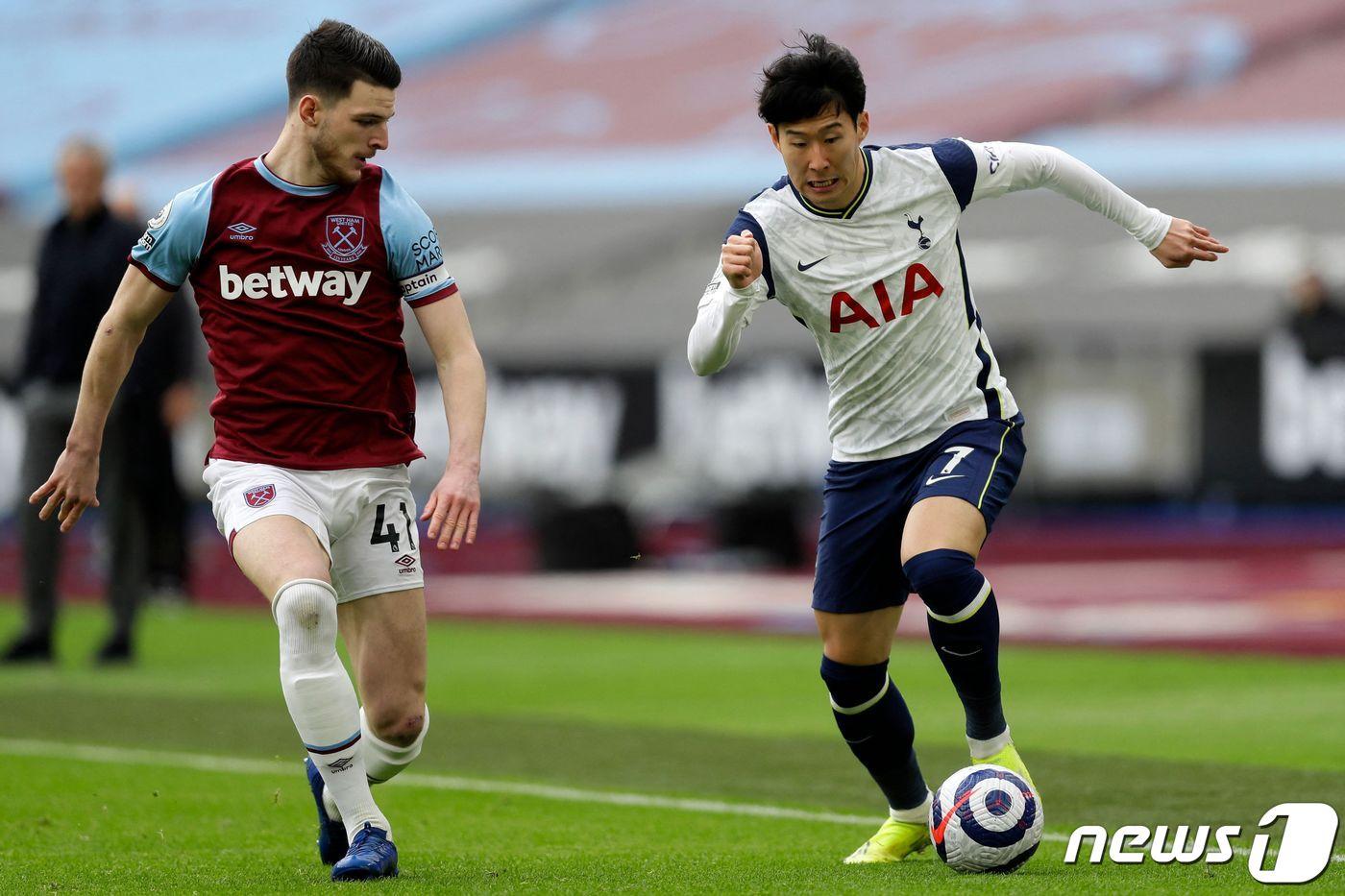 본문 이미지 - 토트넘 손흥민. ⓒ AFP=뉴스1 ⓒ News1 우동명 기자