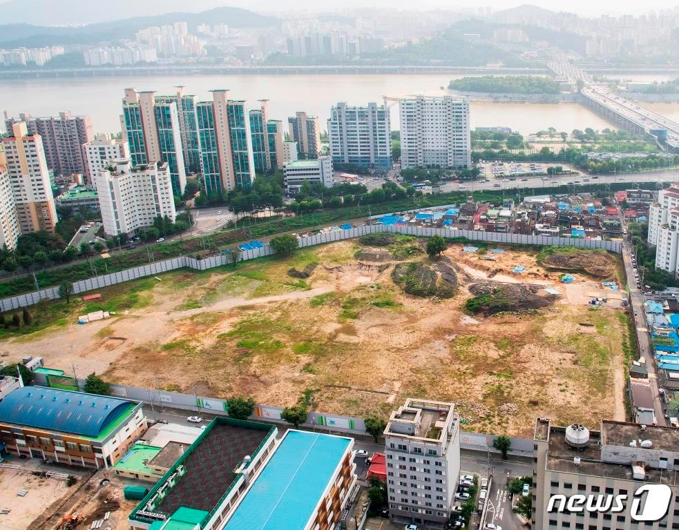 본문 이미지 - 서울 용산구 아세아아파트 특별계획구역 주택건설사업 현장(용산구 제공).ⓒ 뉴스1