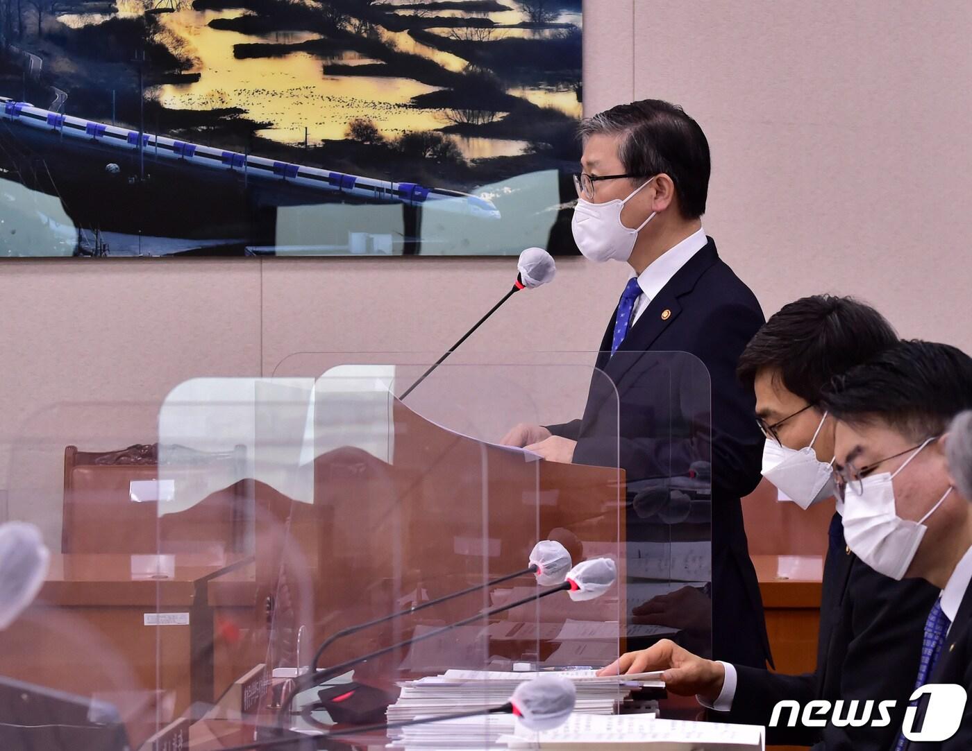 본문 이미지 - 변창흠 국토교통부 장관. 2021.2.22/뉴스1 ⓒ News1 신웅수 기자