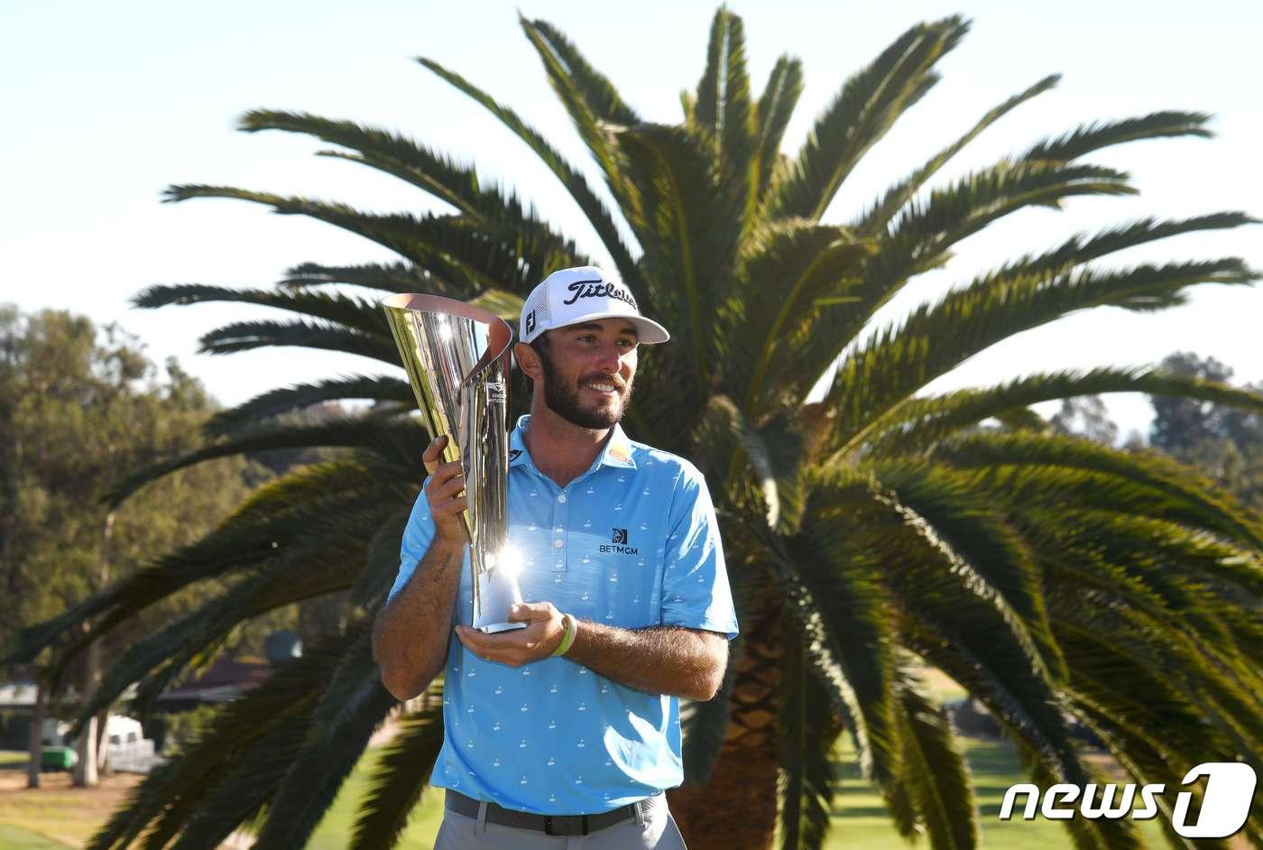 PGA투어 제네시스 인비테이셔널에서 우승한 맥스 호마.  ⓒ AFP=뉴스1