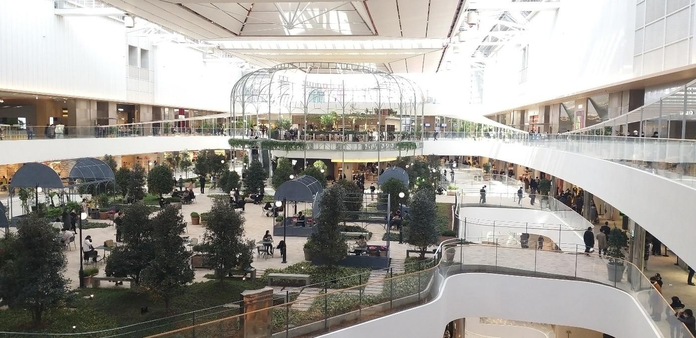 더현대서울의 5층 사운즈 포레스트ⓒ 뉴스1