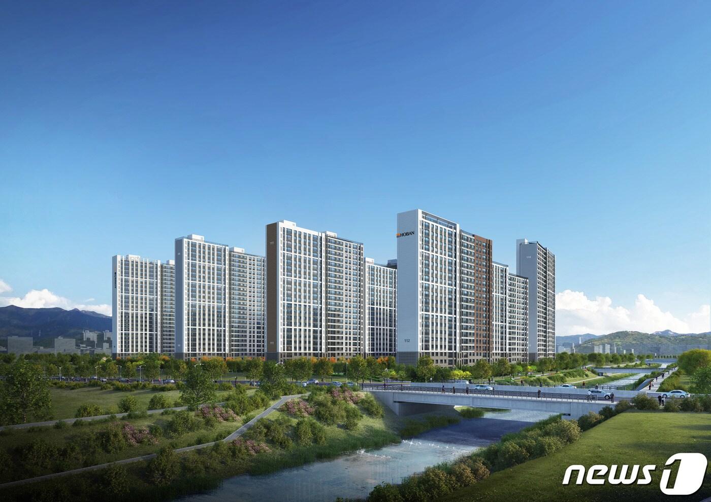 청주 동남지구 호반써밋 브룩사이드ⓒ 뉴스1