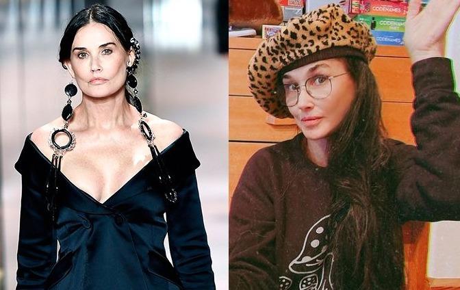 본문 이미지 - 데미 무어 최근 사진 - 인스타그램 갈무리