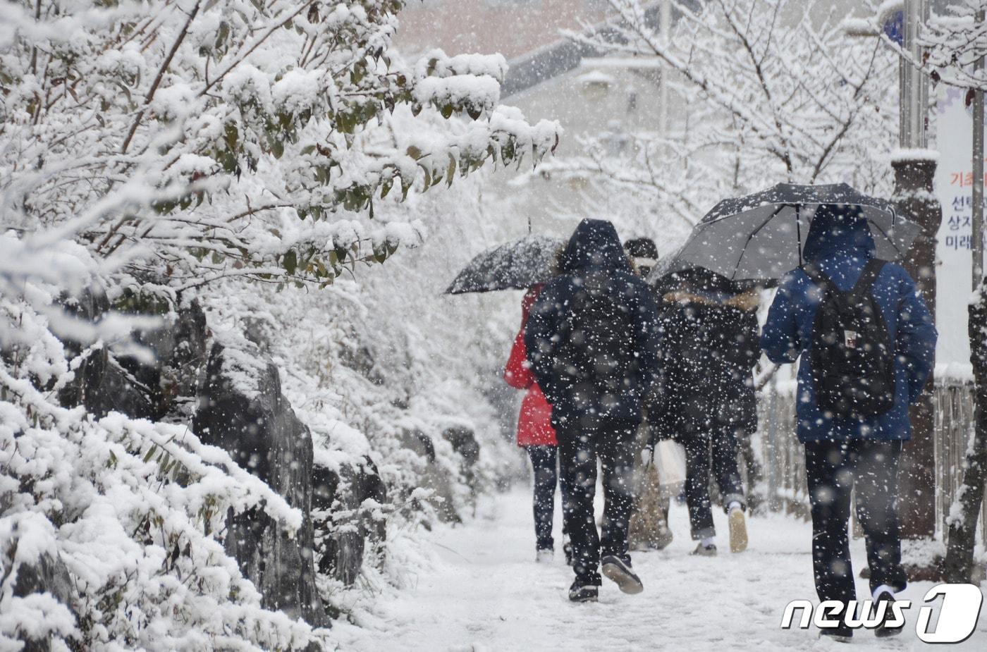 본문 이미지 - 폭설.(자료 사진)ⓒ 뉴스1