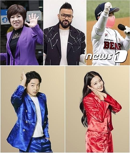 본문 이미지 - 김연자 럭키(인스타그램) 홍잠언 김소연 안성준(KDH엔터테인먼트)/왼쪽 위부터 시계방향 ⓒ 뉴스1 DB