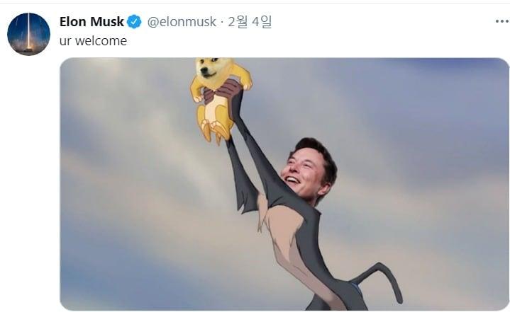 본문 이미지 - 머스크 트위터 갈무리