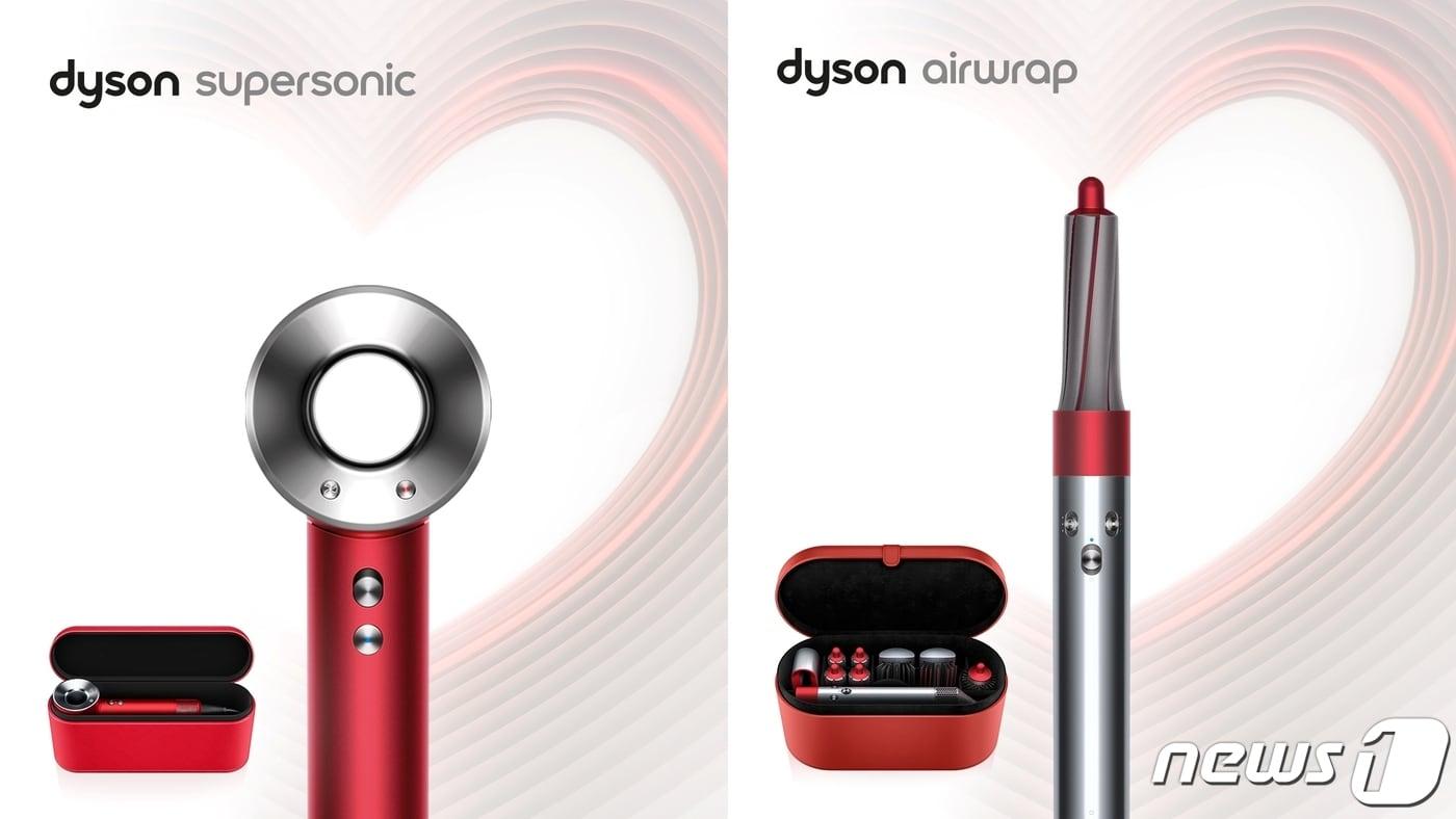 다이슨 슈퍼소닉™ 헤어드라이어 기프트 에디션(왼쪽)과 다이슨 에어랩™ 스타일러 기프트 에디션. (다이슨코리아 제공)ⓒ 뉴스1