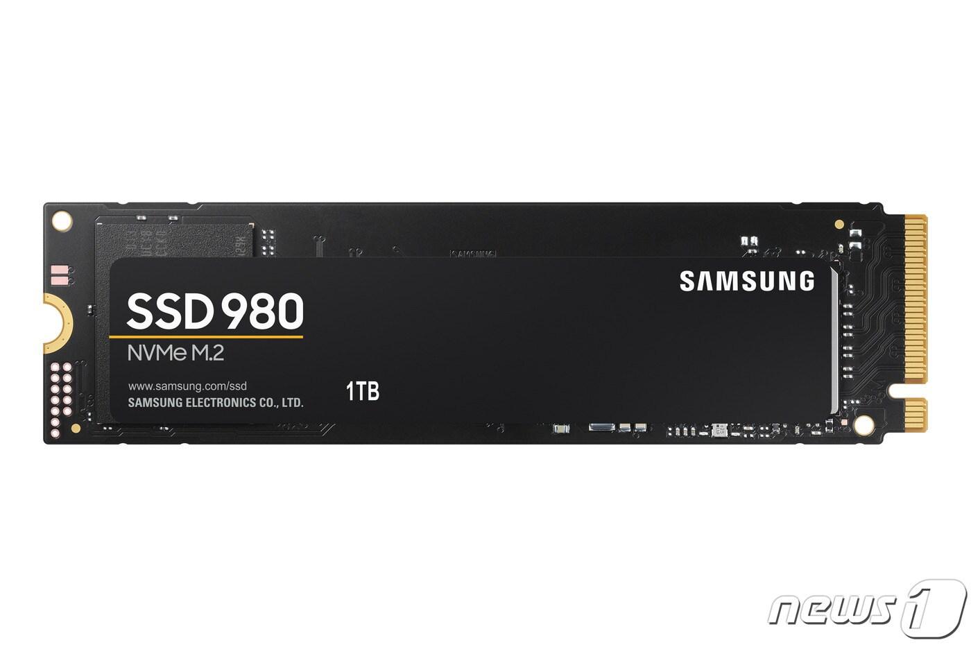 삼성전자 NVMe SSD 980. (삼성전자 제공)ⓒ 뉴스1