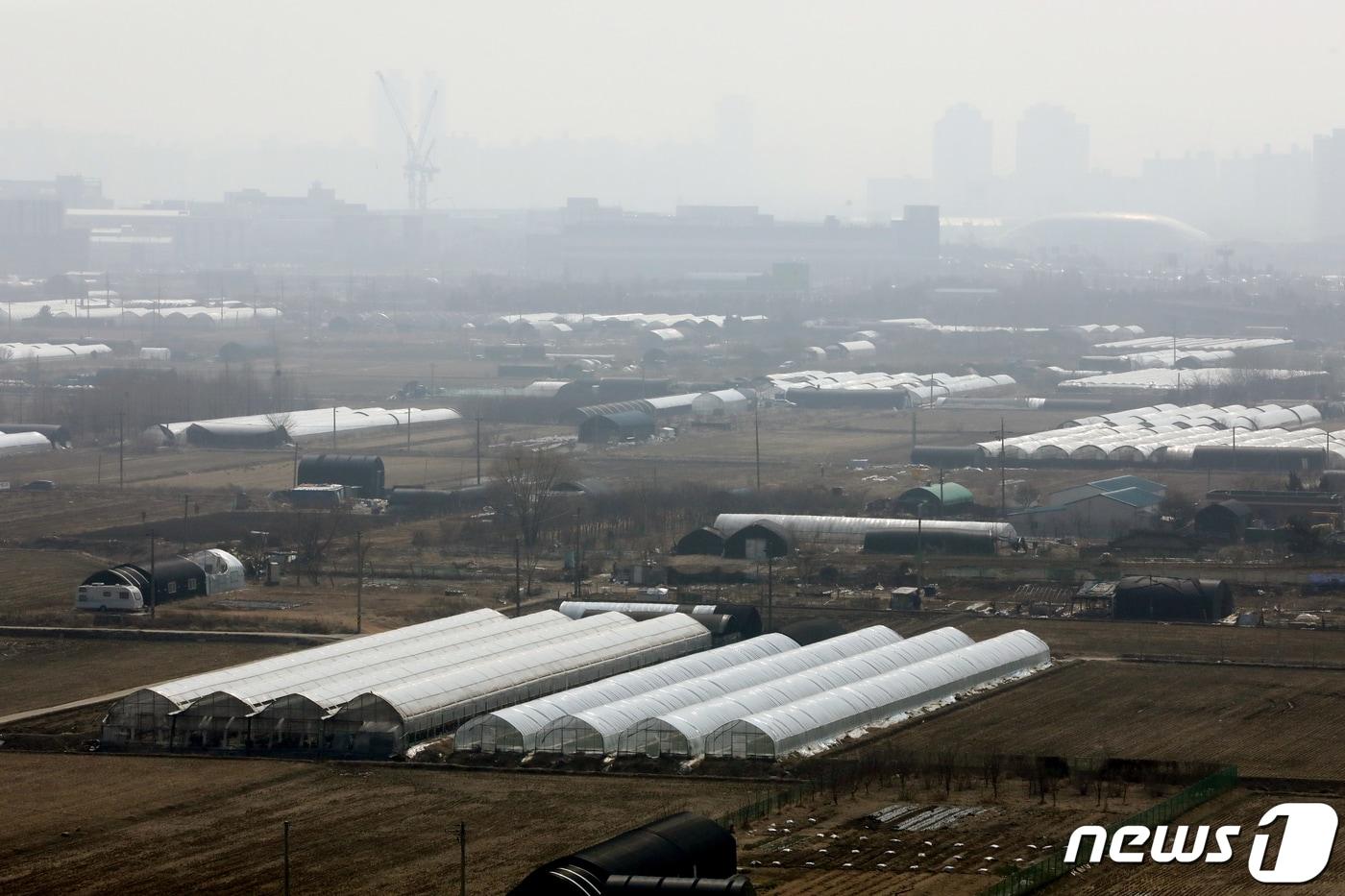본문 이미지 -   신도시로 지정된 인천 계양구 계양테크노밸리 예정부지의 모습. / 뉴스1 ⓒ News1