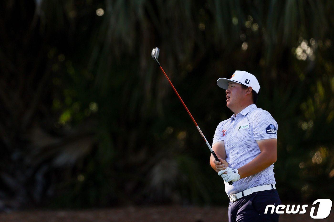 플레이어스 챔피언십에서 6연속 버디를 잡은 임성재. ⓒ AFP=뉴스1