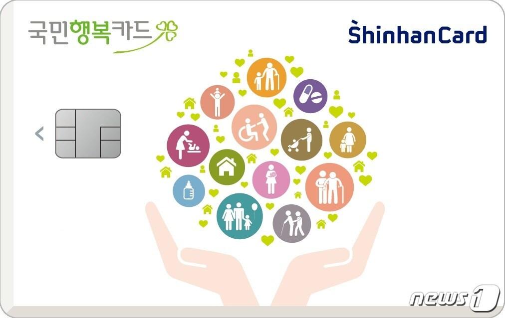 본문 이미지 - 신한 국민행복카드 신용카드(신한카드 제공)ⓒ 뉴스1
