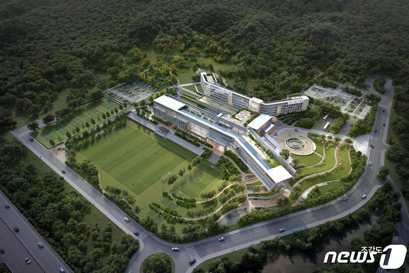 한국발전인재개발원 조감도(대전시 제공)ⓒ 뉴스1