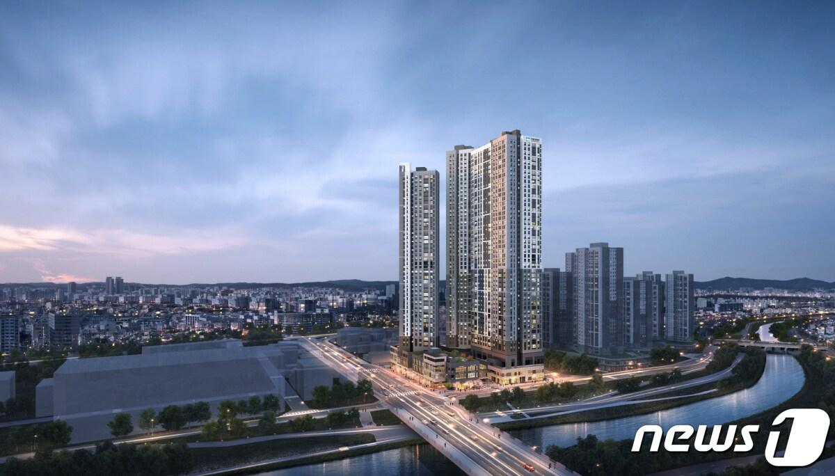 본문 이미지 - 대전 중구 선화동에 들어서는 ‘대전 한신더휴 리저브’ 조감도.ⓒ 뉴스1