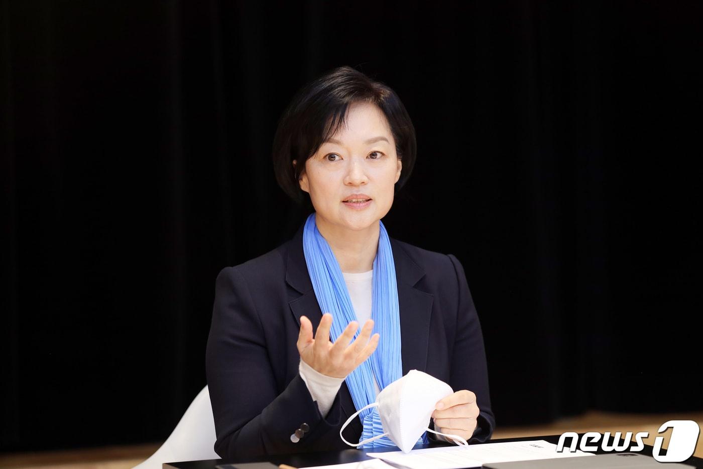 한성숙 중기부 장관 후보자 &#40;네이버 제공&#41;