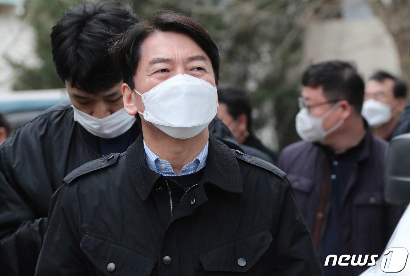 본문 이미지 - 안철수 국민의당 서울시장 후보. 2021.3.21/뉴스1 ⓒ News1 신웅수 기자