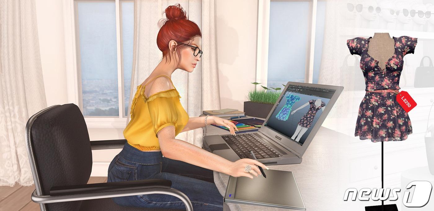 '메타버스'의 시초로 평가 받는 서비스 '세컨드 라이프' (세컨드 라이프 홈페이지 갈무리) ⓒ 뉴스1