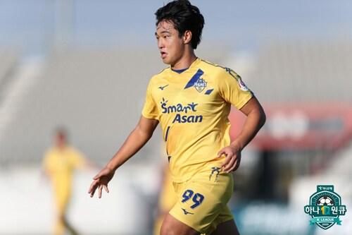 본문 이미지 - 충남아산 이재건. (한국프로축구연맹 제공) ⓒ 뉴스1