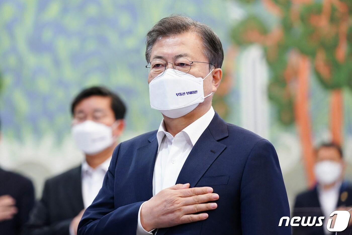 본문 이미지 - 문재인 대통령. /뉴스1 ⓒ News1 유승관 기자