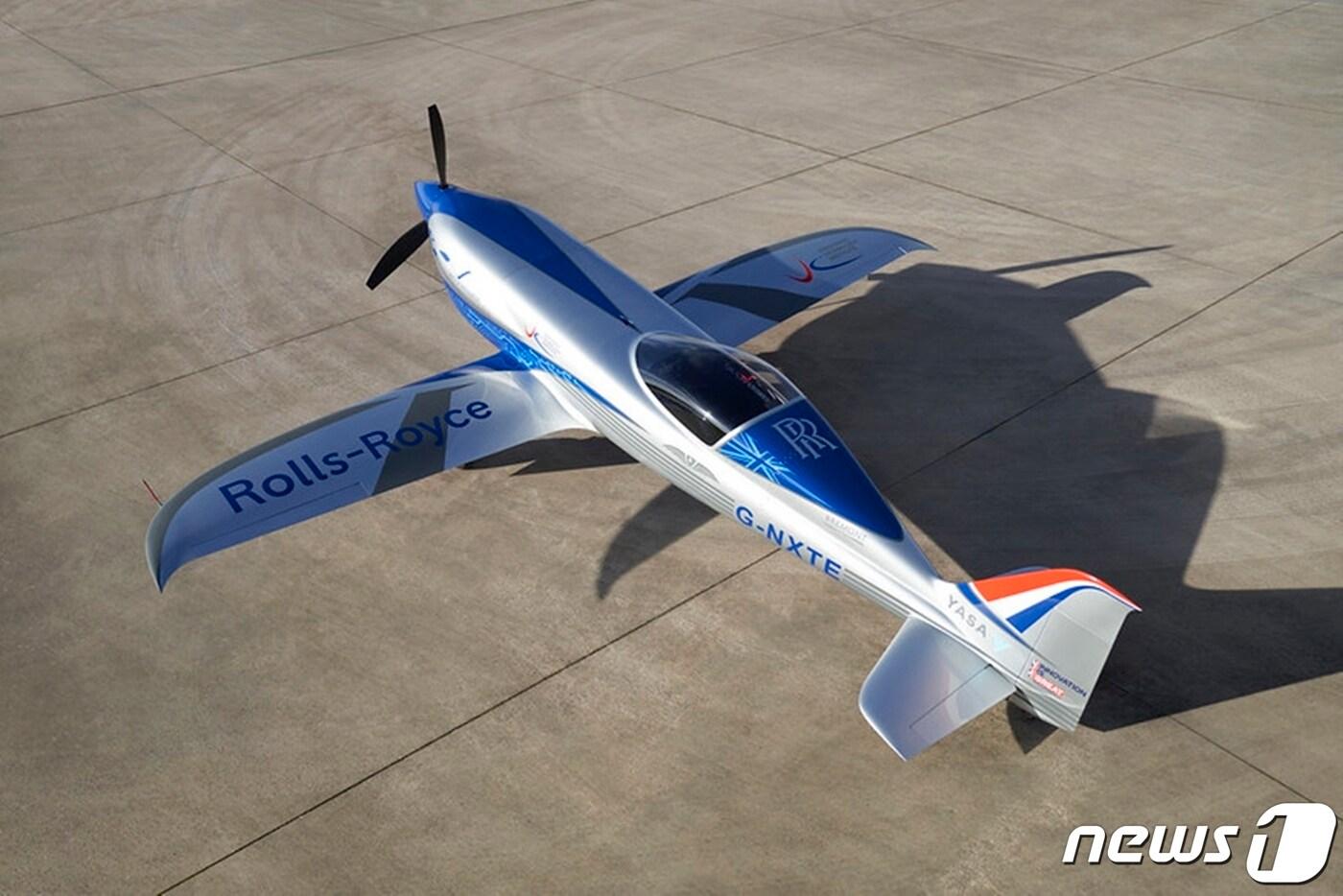 롤스로이스가 개발 중인 전기비행기 '스피릿 오브 이노베이션'(Spirit of Innovation)ⓒ 뉴스1